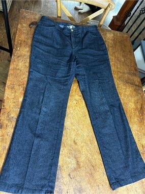 JM Collection Dark Blue Bootcut Jeans Size 12P